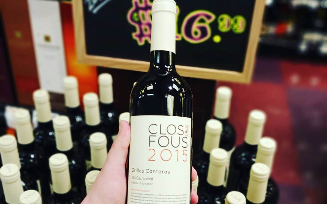 Forget everything you thought about Chilean wine! This single vineyard Cabernet Sauvignon from @closdesfous is…