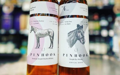 Fresh from Kentucky! Two new releases from @pinhook_bourbon available at our Perkins Rd location! .