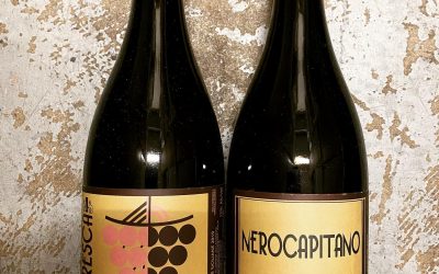 Just in from Sicily! Two new arrivals from @lamorescavini; Nerocapitano 100% Frappato and a Frappato/Zibibbo