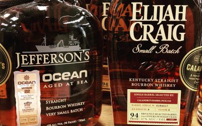 Two new #handselected barrels are now available at our Perkins Rd location! @elijahcraig @jeffersonsbourbon #strongwater