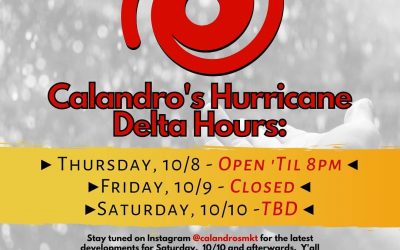 Hurricane prep begins again…ugh. We will be closed today (Friday, 10/9) for the safety of