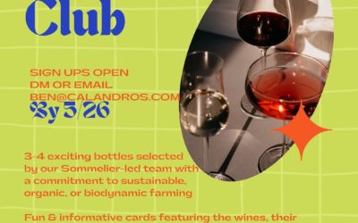We have a few spots still available for our JUNE wine club! Sign up by 5/26 for …