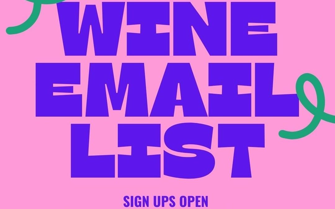 Interested in high-end + allocated wines?! Join our new wine email! @ben.somm…