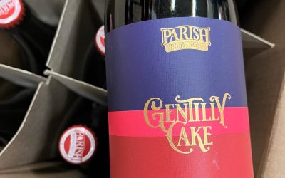 @parishbrewingco Gentilly Cake, a Stout aged in Bourbon Barrels with blackberry,…