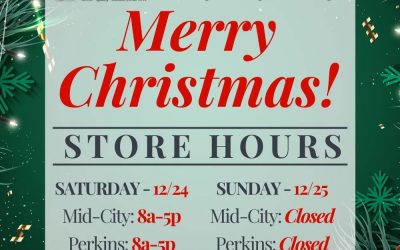 And a very Merry Christmas to you and yours! (Note our hours – and make sure you…