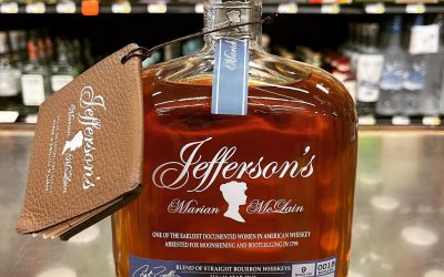 The limited release of @jeffersonsbourbon Marian McLain, a blend of straight bou…