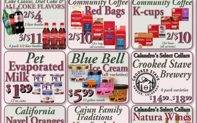 Calandro’s Wonderful Deals and Steals for This Week!                         (5/9/2024 – 5/14/2024)