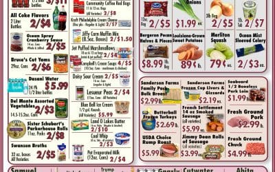 Calandro’s Spectacular Steals and Deals for This Week!                                                 (11/14/2024 – 11/27/2024)